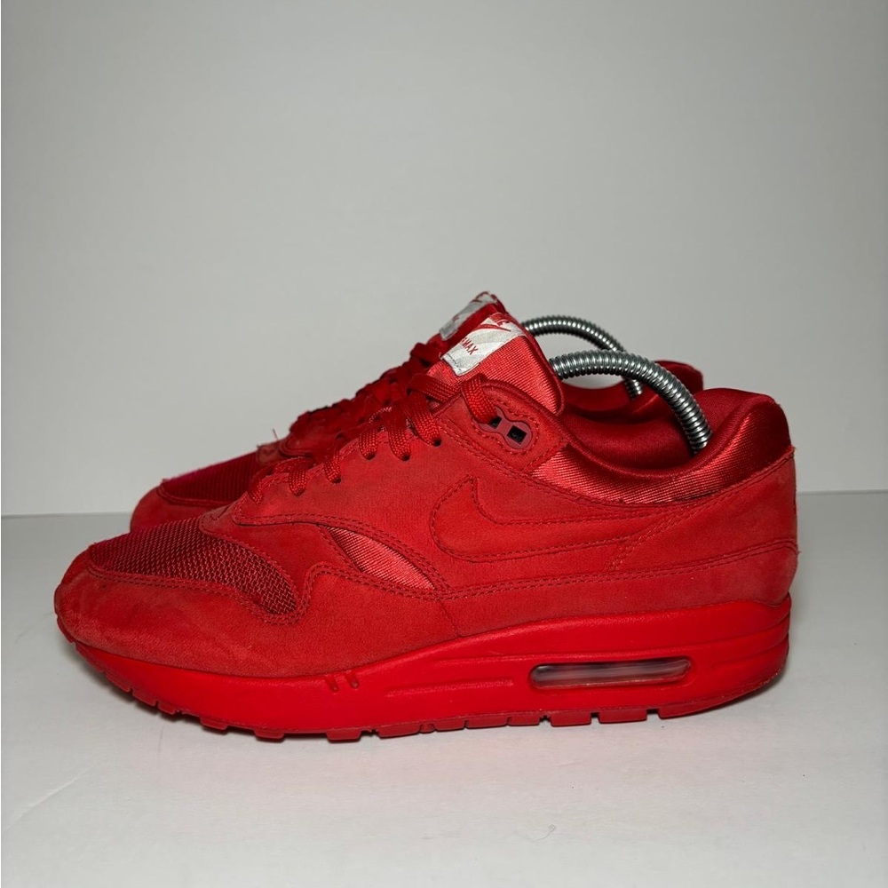 Vintage Nike Air Max 1 Attack Pack Sport Red 2010 Sneakers Size 9